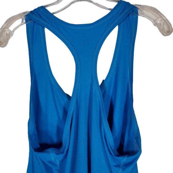 Z by Zella tank top blue light weight racerback Running Gym Workout XL - Picture 8 of 9